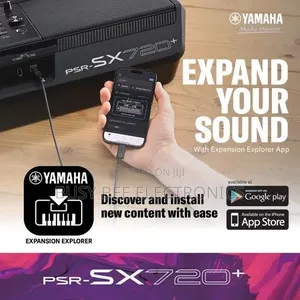 Yamaha PSR-SX720+ 61-Key Professional Arranger Workstation Keyboard