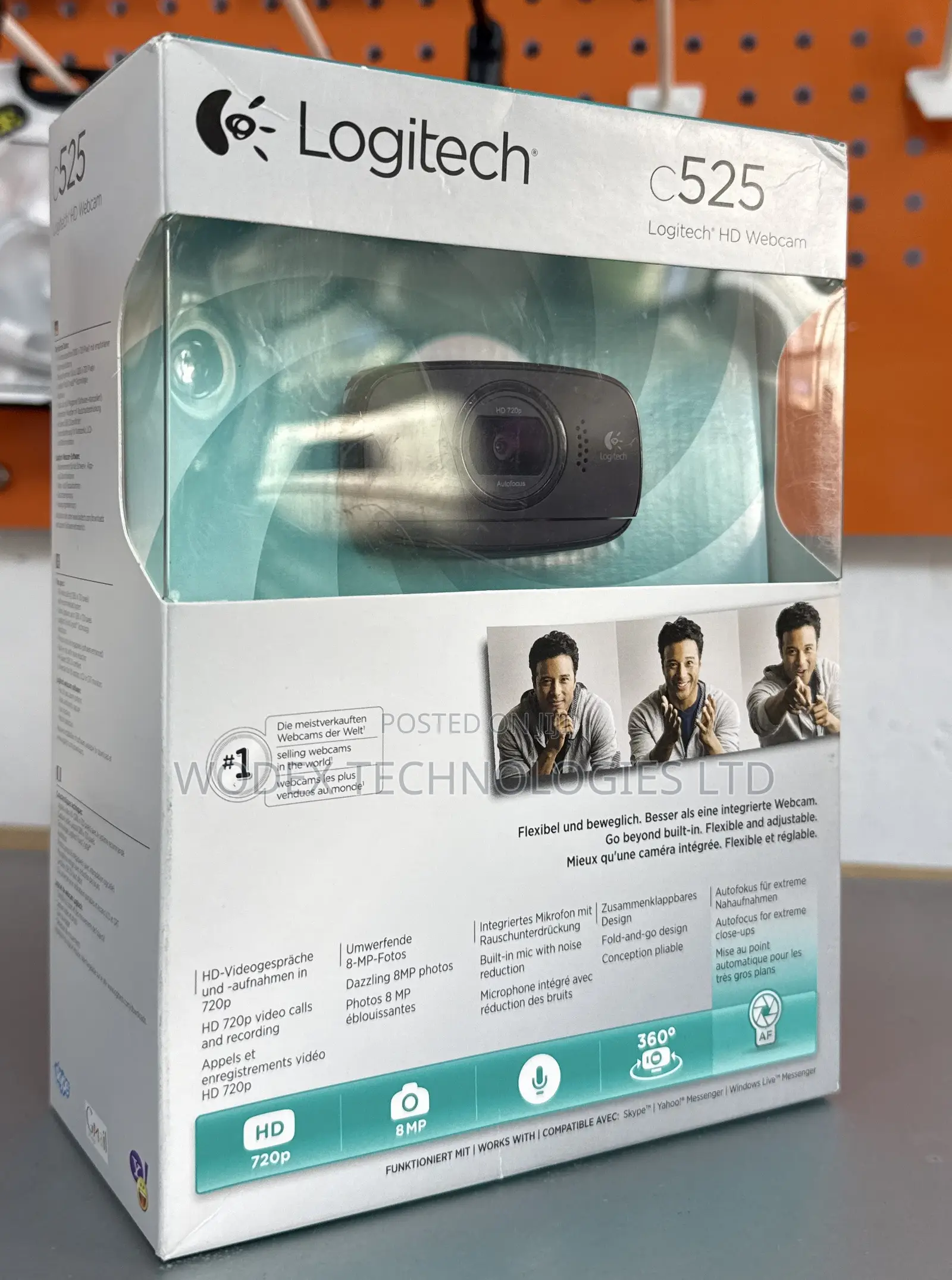 Logitech C525 HD Webcam