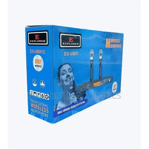 Explorer EX-UB01 Dual Channel Wireless Microphone