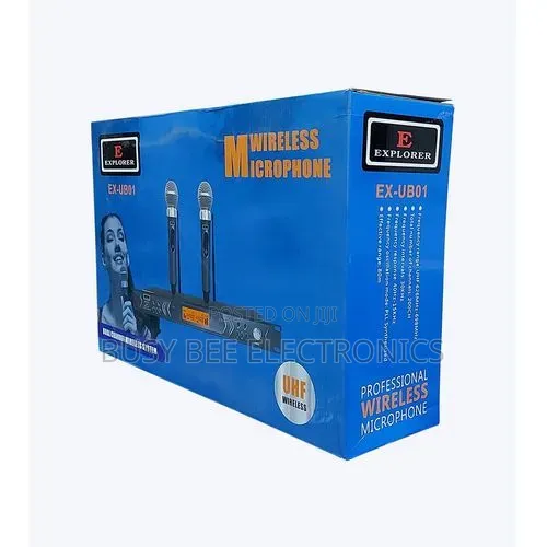 Explorer EX-UB01 Dual Channel Wireless Microphone