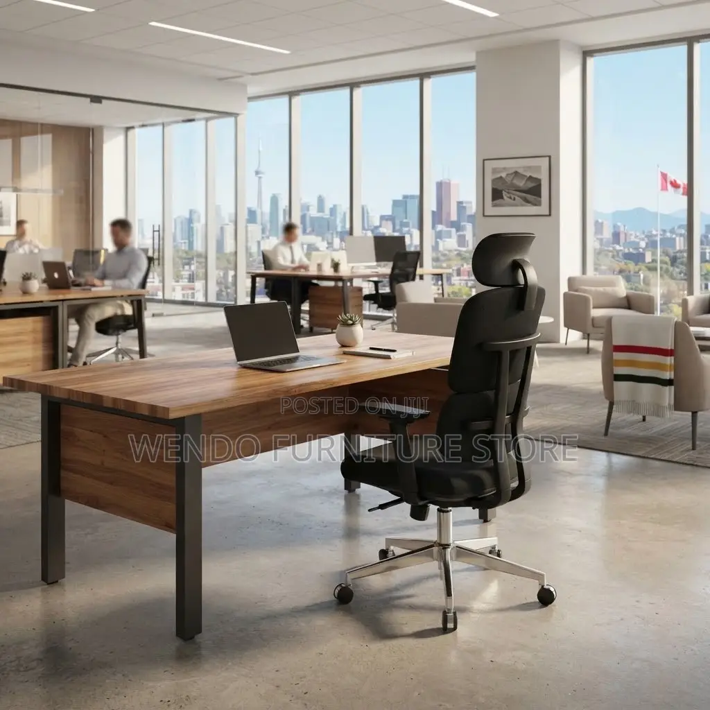 Office Chairs; Reclining High Back Executive Fabricated Office Chairs
