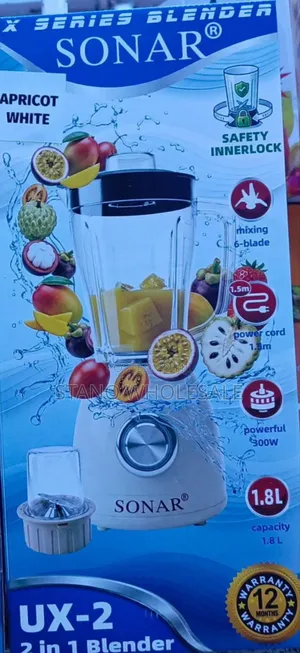 Sonar 2 In1 Electric Blender