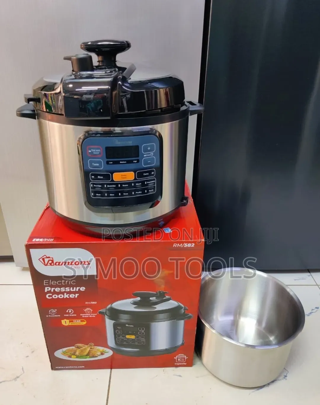 Ramtons RM/582 Electric Pressure Cooker