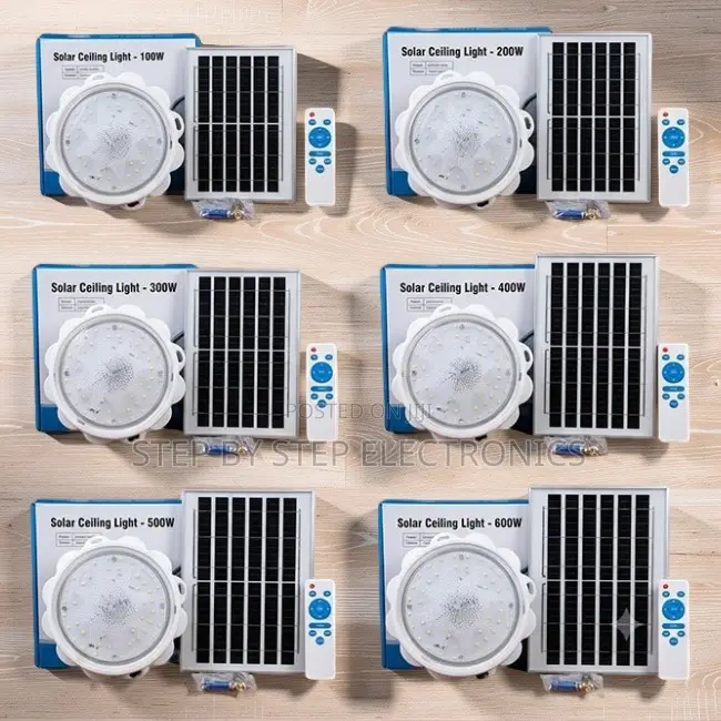 Value Prices Bright LED 100W,200W,500W Solar Ceiling Lights