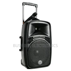 EZ-15A Portable Bluetooth Speaker With 2 Wireless Microphone