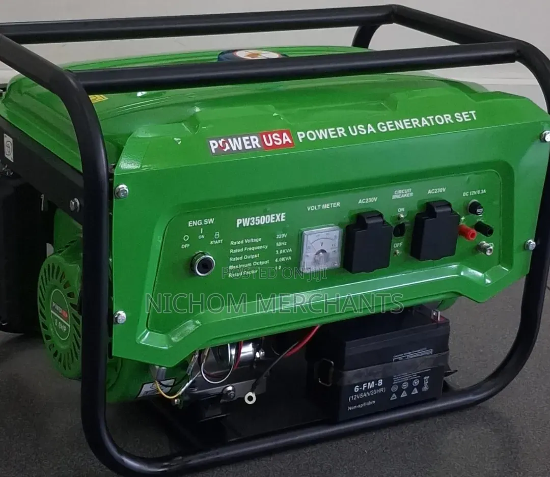 4kva Power USA Generator/4kva Gasoline Generator