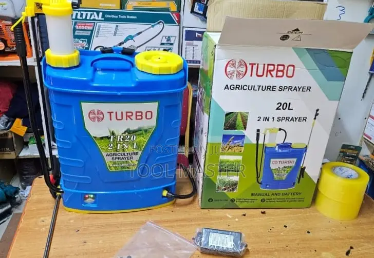 Turbo 20L Rechargeable 2-in-1 Knapsack Sprayer/2 in 1 Sprayer