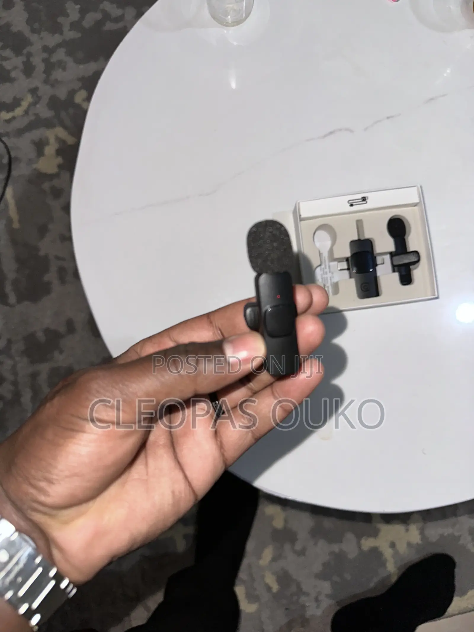 3-in-1 Dual Wireless Lavalier Microphone Set – Plug & Play
