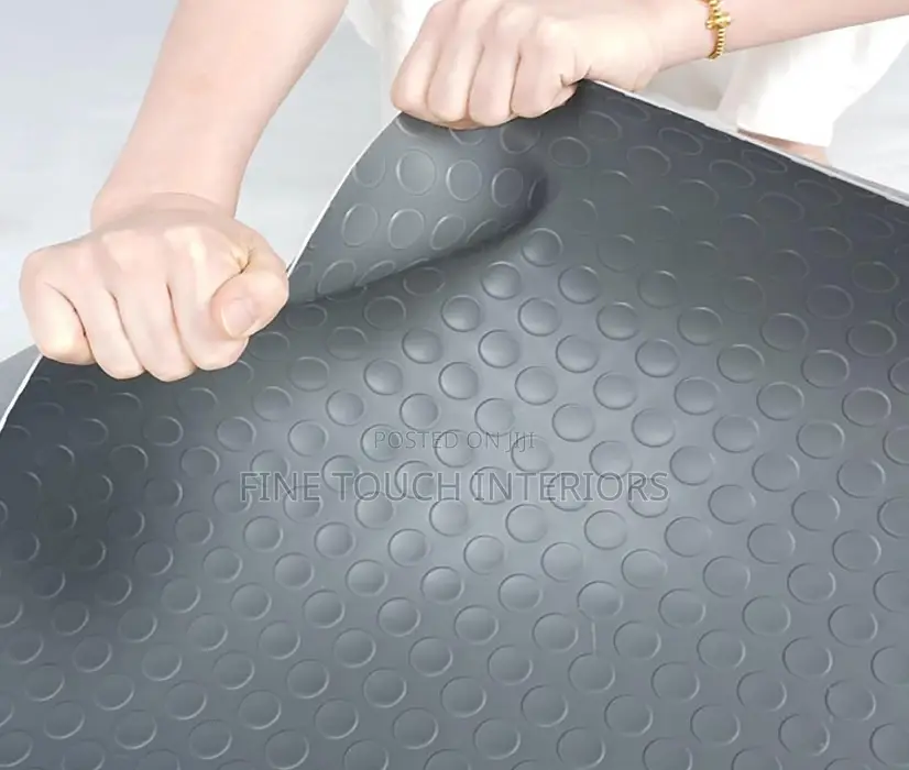 No- Tear Rubber Coin Carpets