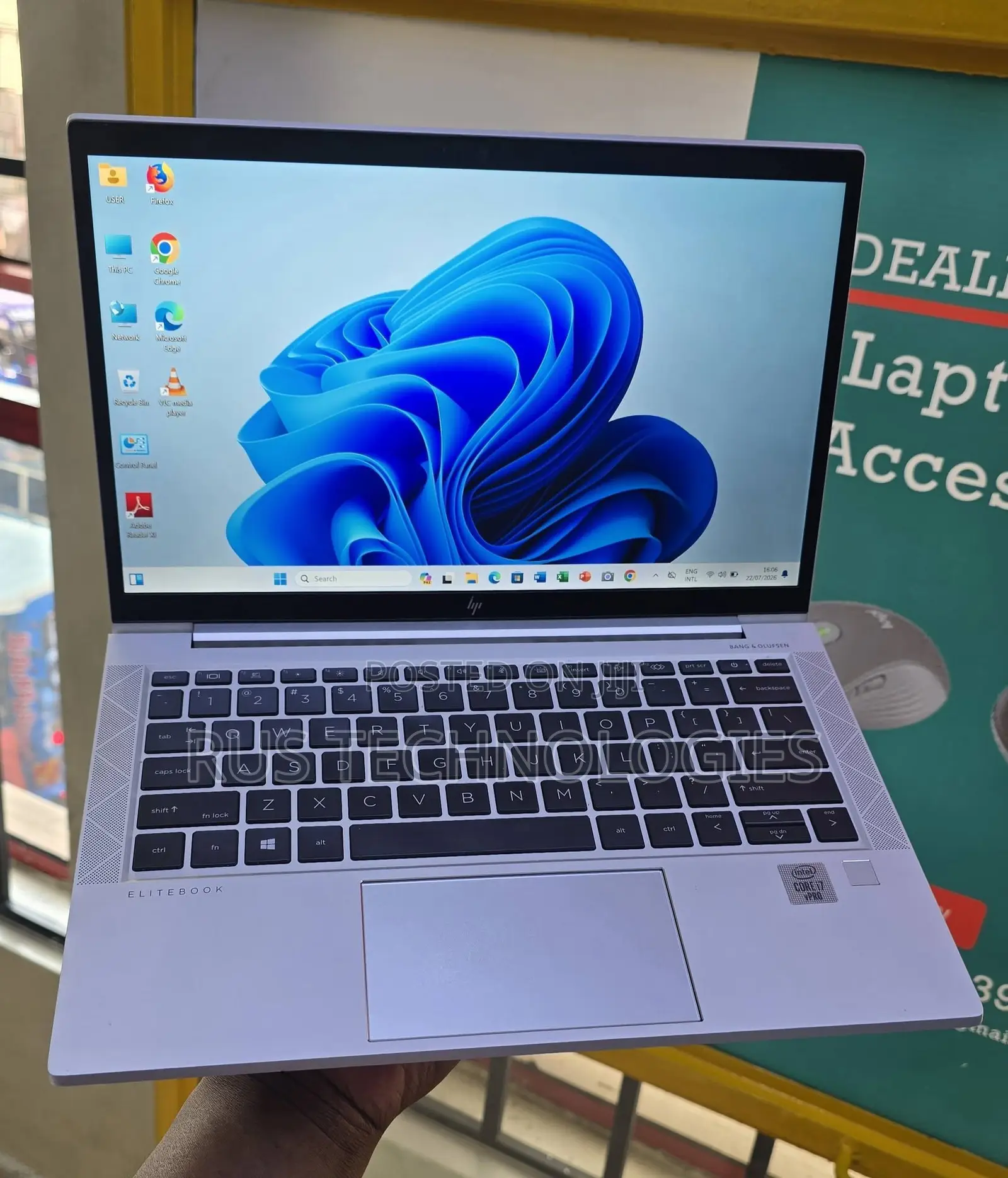 Laptop HP EliteBook 830 G7 8GB Intel Core i5 SSD 256GB