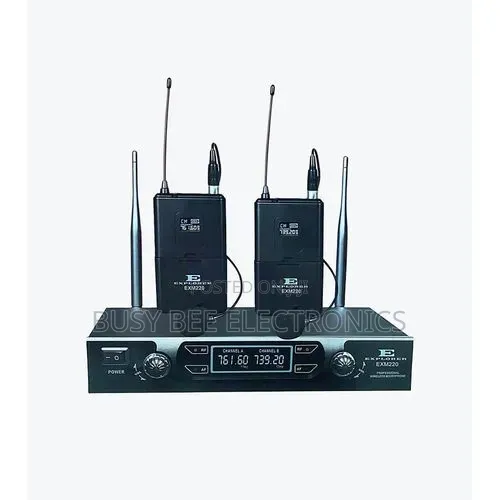 Explorer EXM 220T VHF Dual Channel Wireless Lapel Microphone