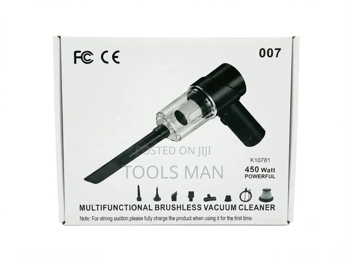 Cordless Handheld Vacuum Cleaner 450W.