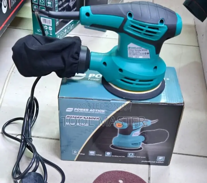Power Action Rotary Sander RS350/Random Orbital Sander
