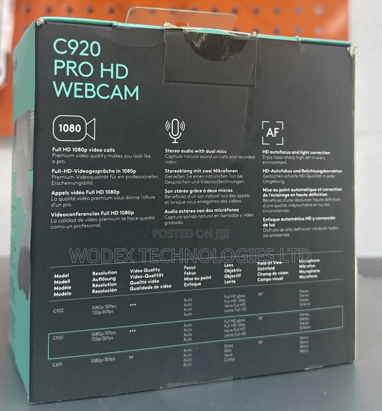 Logitech HD Pro Webcam C920