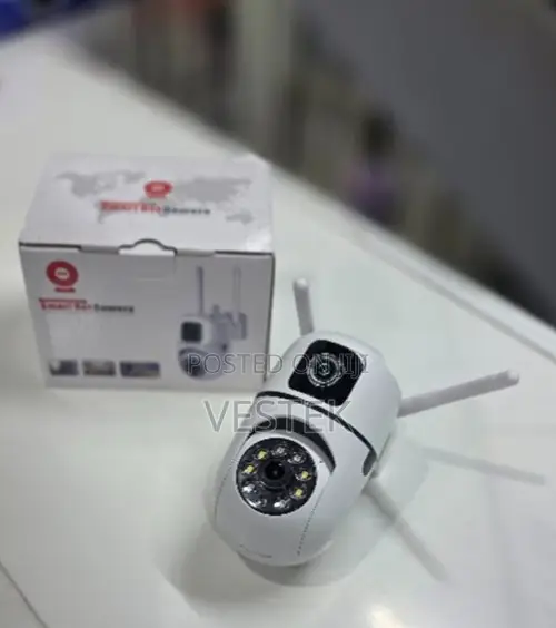 V380 Dual-Lens Wireless Desktop / Wall-Mount Smart IP Security Camera