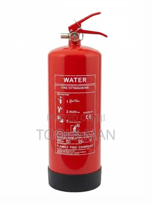 Water Fire Extinguisher 9L Flamez Company.