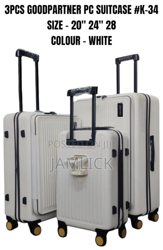 K34 3pcs PC Suitcases