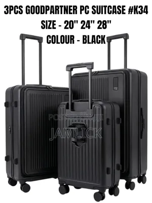 K34 3pcs PC Suitcases