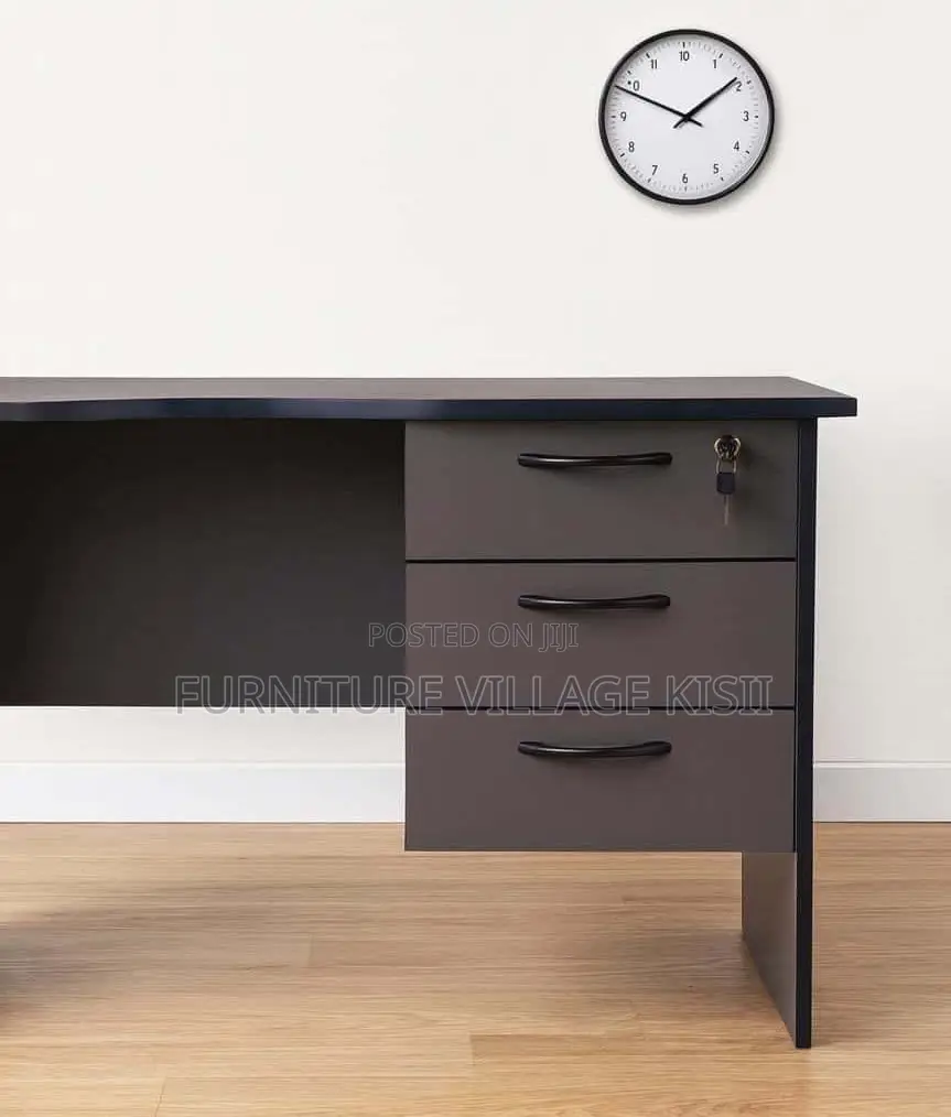 Office Furniture; 0.9M 3- Drawer Studing Desk.