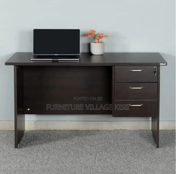 Office Furniture; 0.9M 3- Drawer Studing Desk.