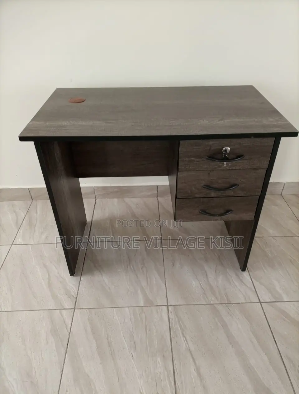 Office Furniture; 0.9M 3- Drawer Studing Desk.