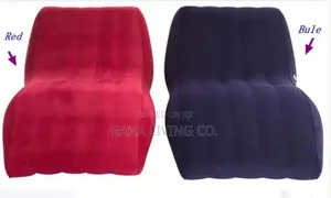 S-Shaped Inflatable Sofa | Modern Design | Portable
