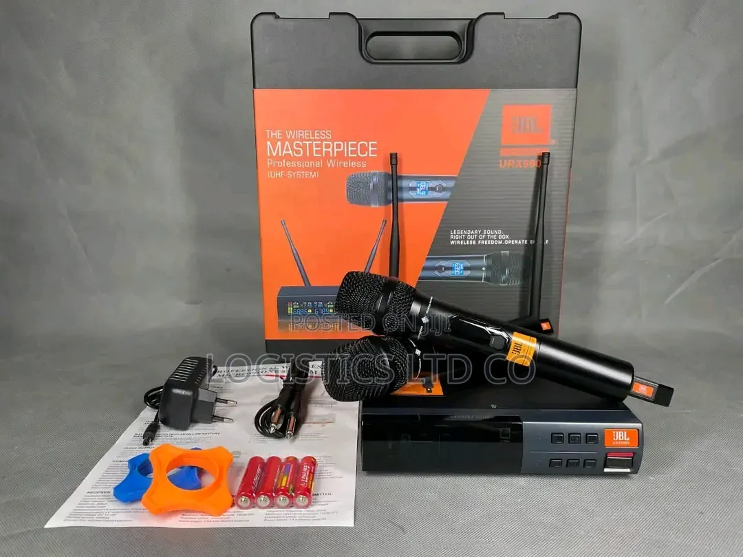 JBL URX 9900P Wireless Dual Head Microphone for Stage Performance