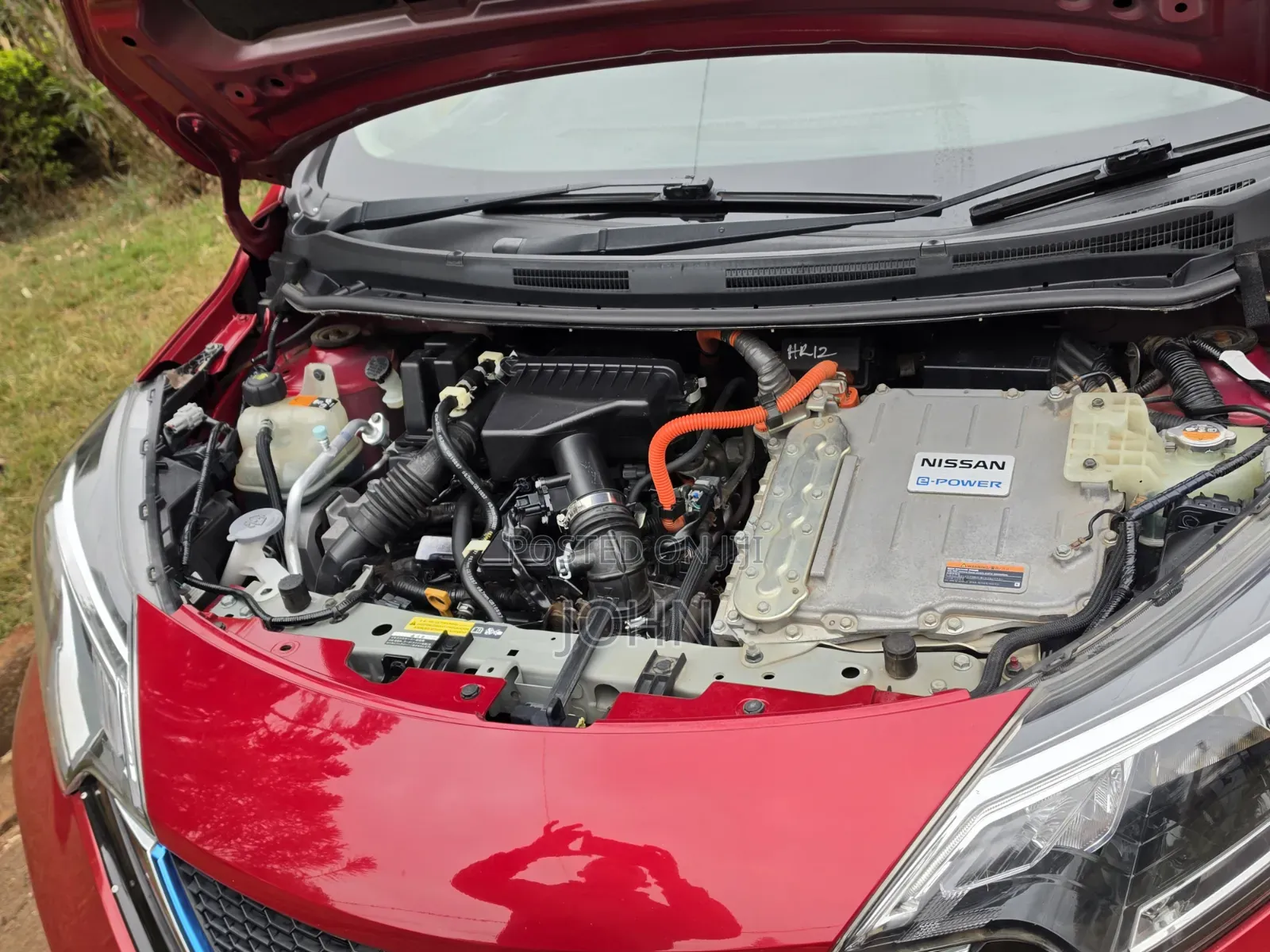 Nissan Note 1.2 Hybrid 2018 Red