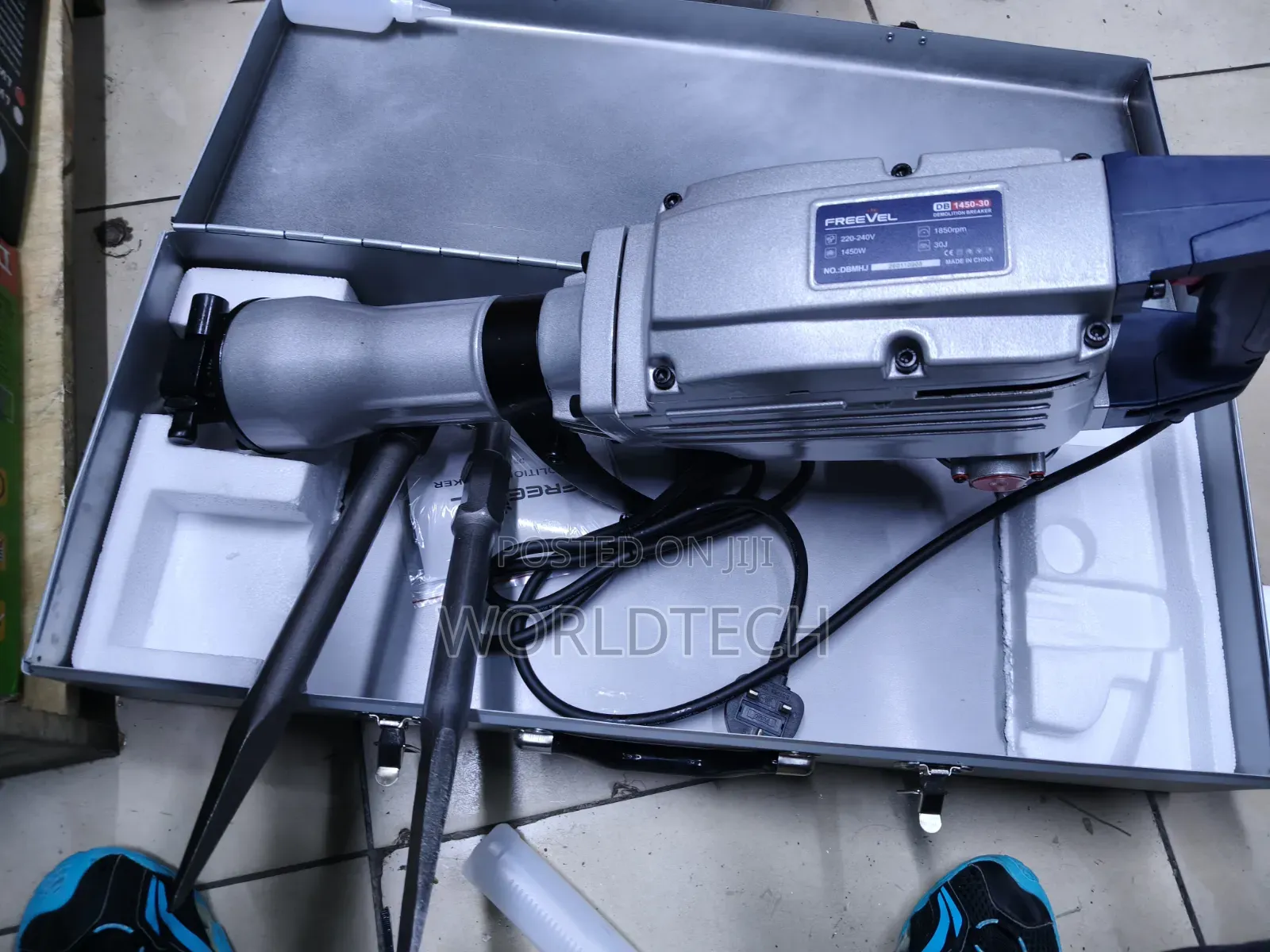 1450watts Freevel Electric Demolition Hummer/ 30j Freevel Demolition