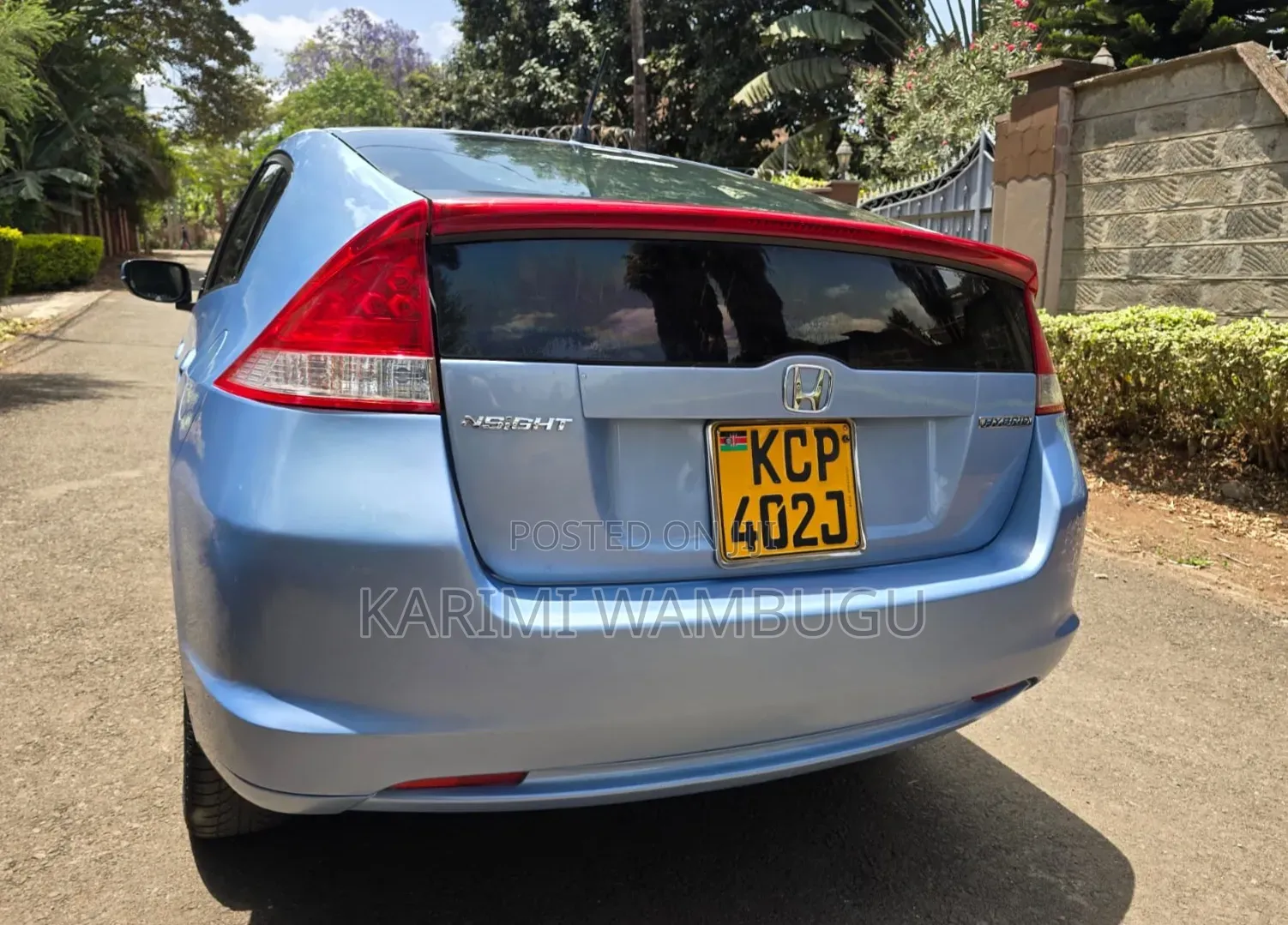 Honda Insight 2010 Blue