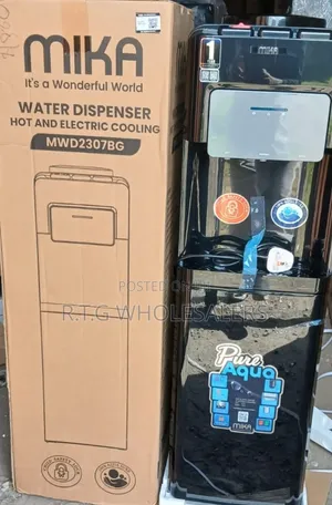 Mika MWD2307BG. 3 Taps; Hot, Normal, Electric Cooling Water Dispenser