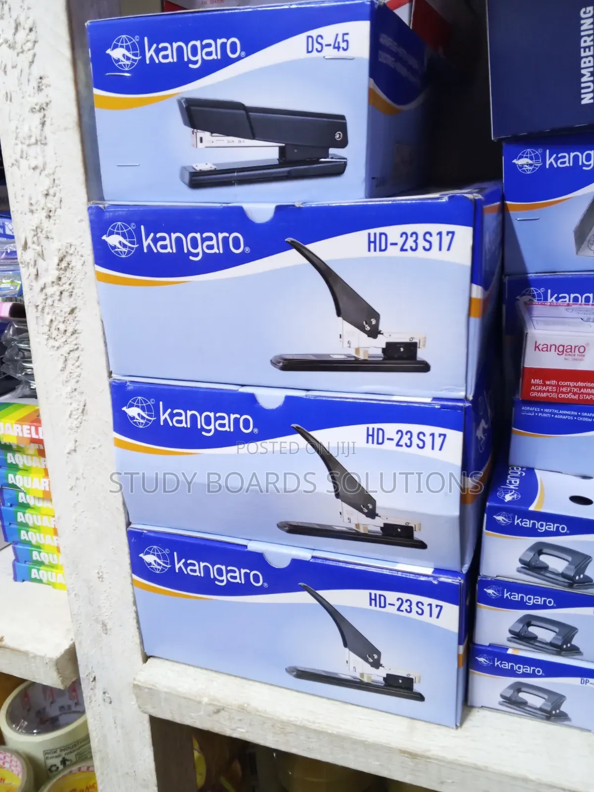 Kangaro HD-23S17 Heavy-Duty Binding Stapler