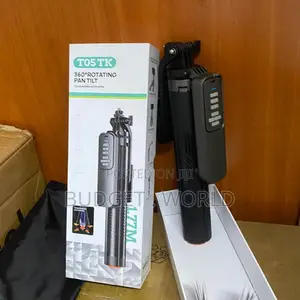 Sensible Size Adjustable Pan T05 360° Panoramic Rotating Selfie Stick