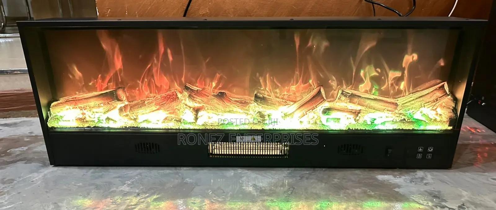 1.5 Fireplace With Heat