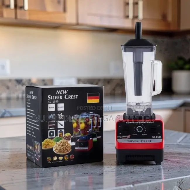 Quick Grinding Silver Crest 2-in-1 Double Cup Blender + Grinder
