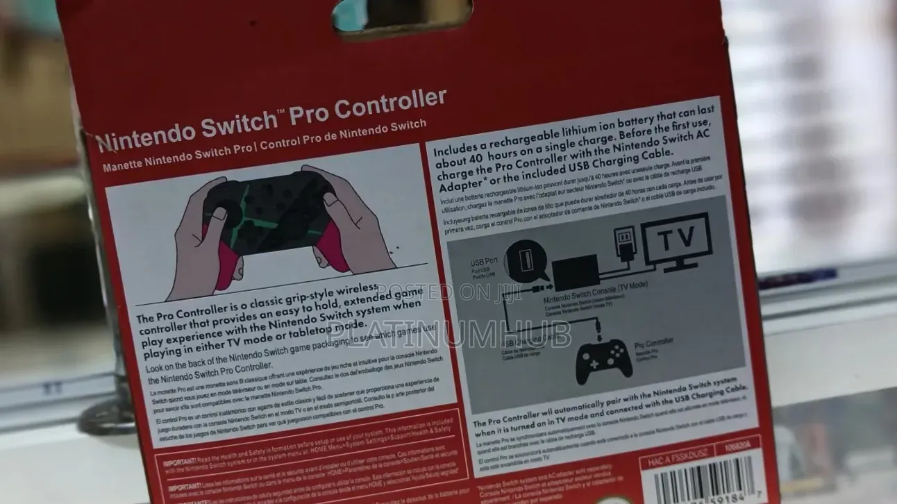 Nintendo Pro Controller Xenoblade Chronicles Edition
