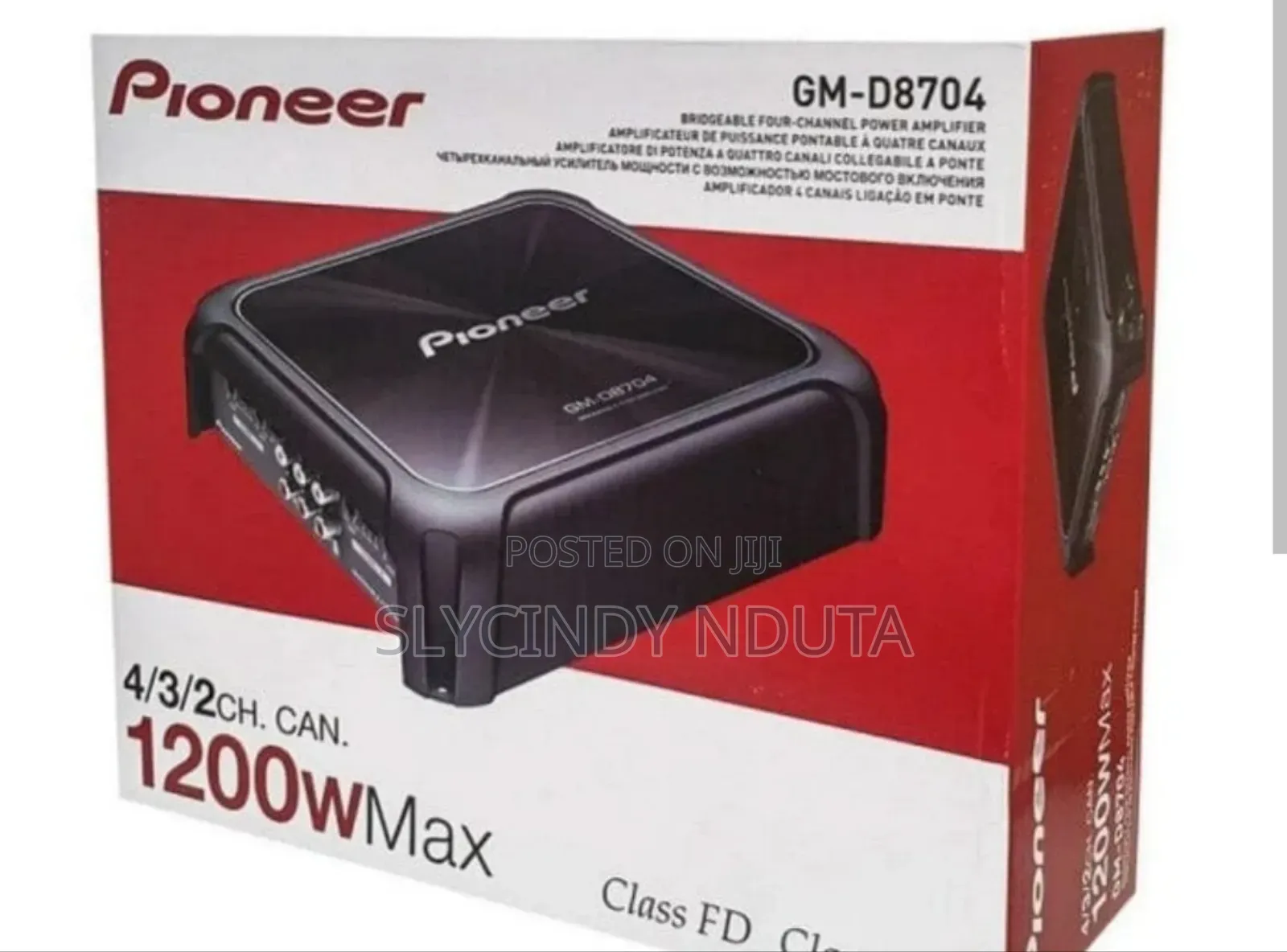 Pioneer GM-D8704 Amplifier
