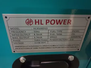 Hl Power Generator 9.5kva Diesel