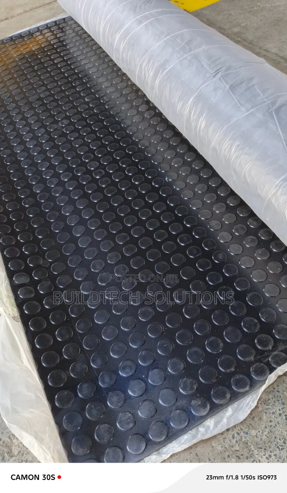 Round Studded Rubber Mat Supplier in Kenya 4mm
