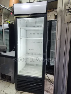 Black Specious One Door Showcase