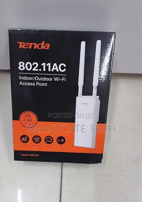 Tenda OAP1200 Outdoor WiFi Access Point Reliable Long-Range Internet