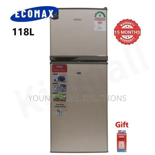 Ecomax 118 Litres Double Door Refrigerator