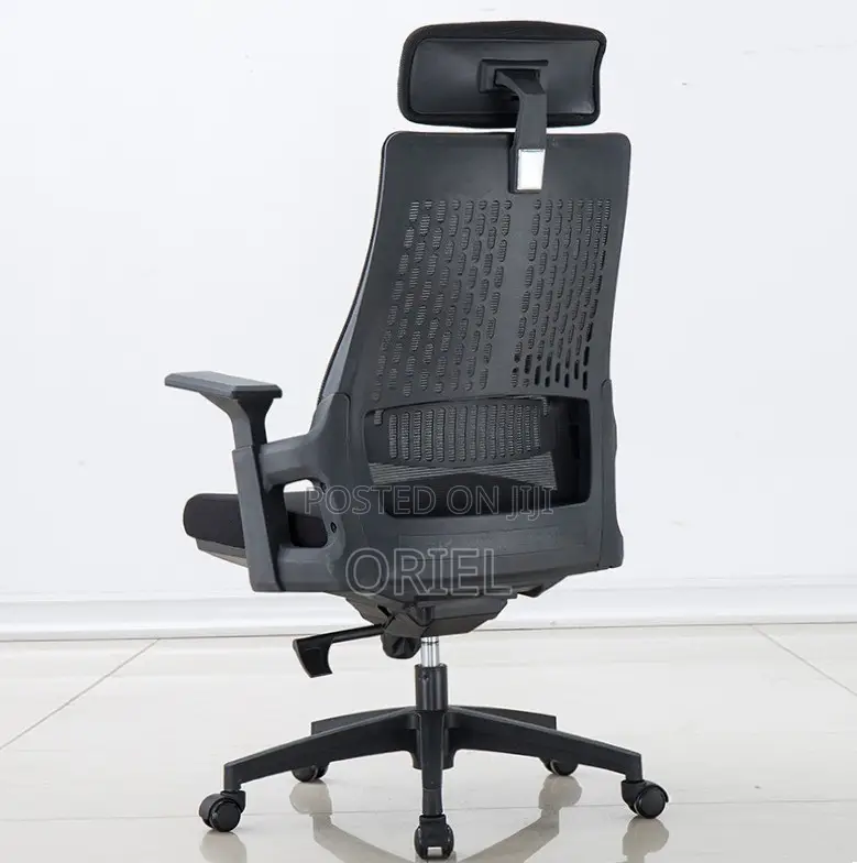 Office Chair : Black Ergonomic Orthopedic Chair