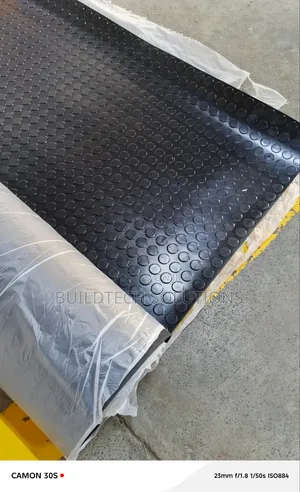 Round Studded Rubber Mat. Coin Rubber Mat 4mm