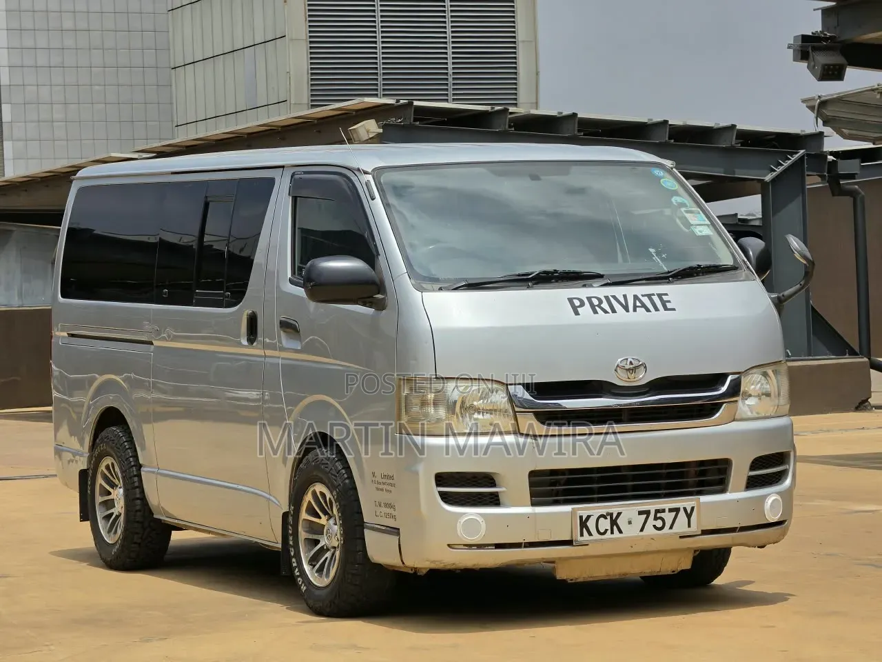 Toyota HiAce 2008 Silver