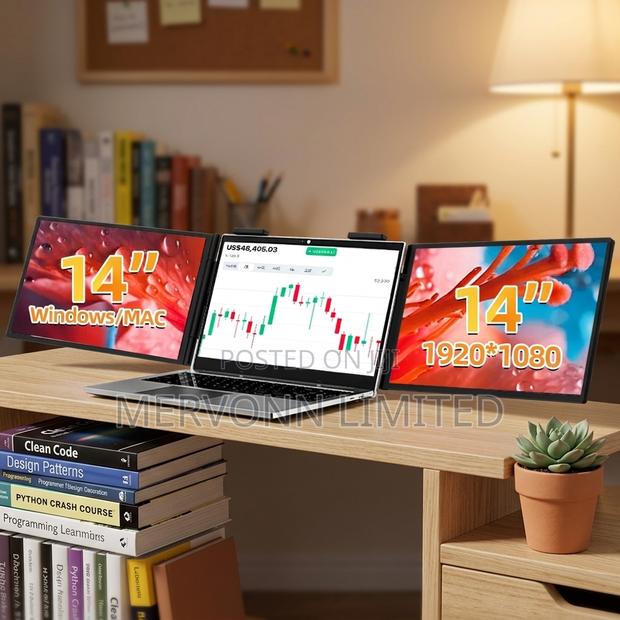14" Portable Screen Extender IPS USB-C
