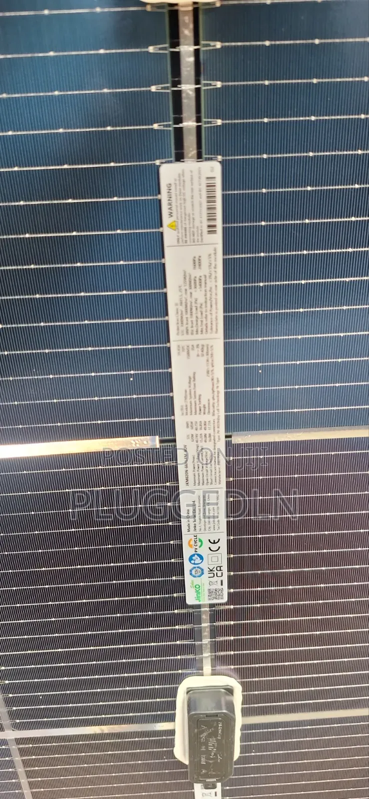 Jinko 620 Watts Bifacial Solar Panel.