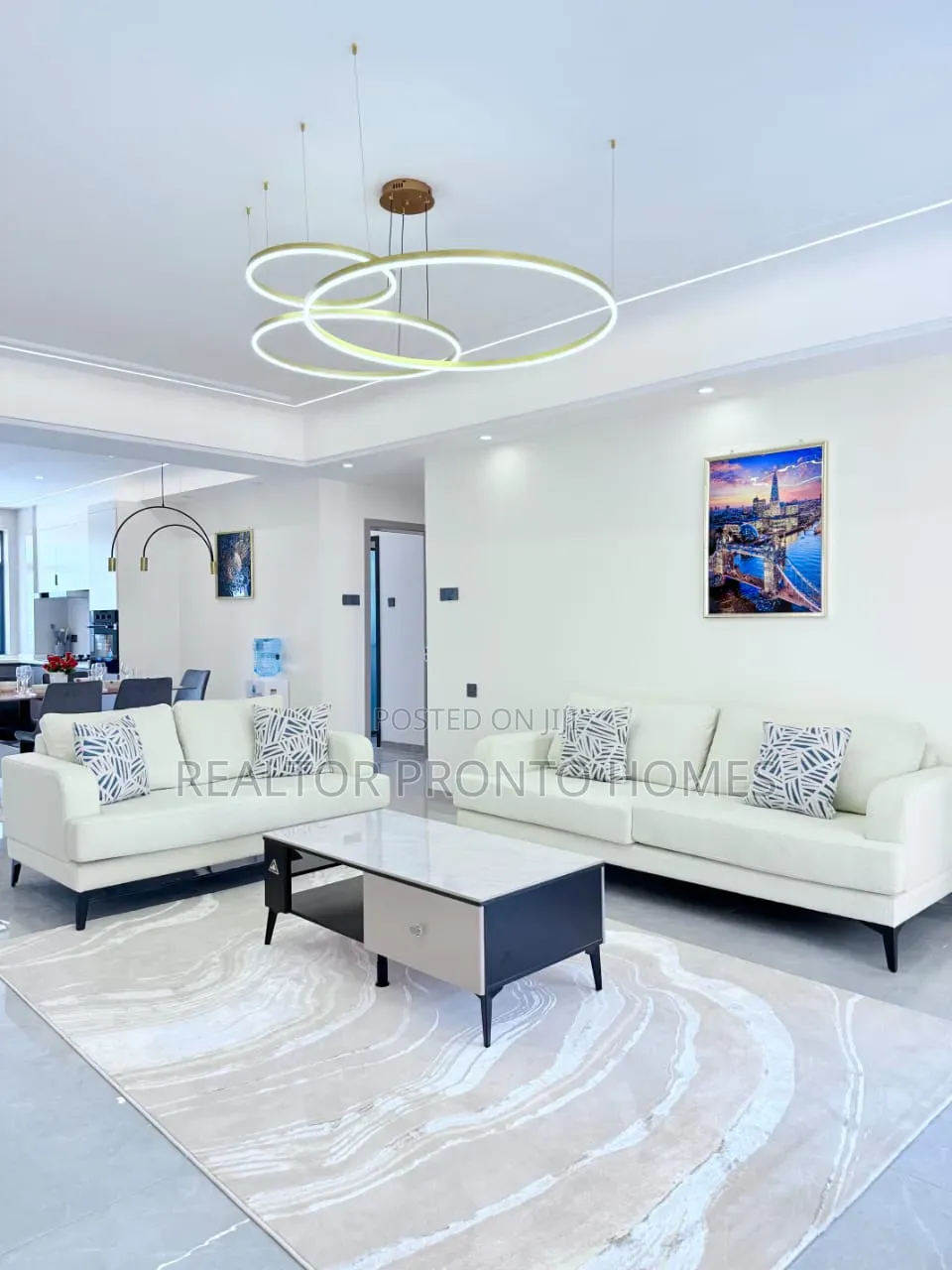 Furnished 3bdrm Apartment in Kilimani, Hurlingham for rent