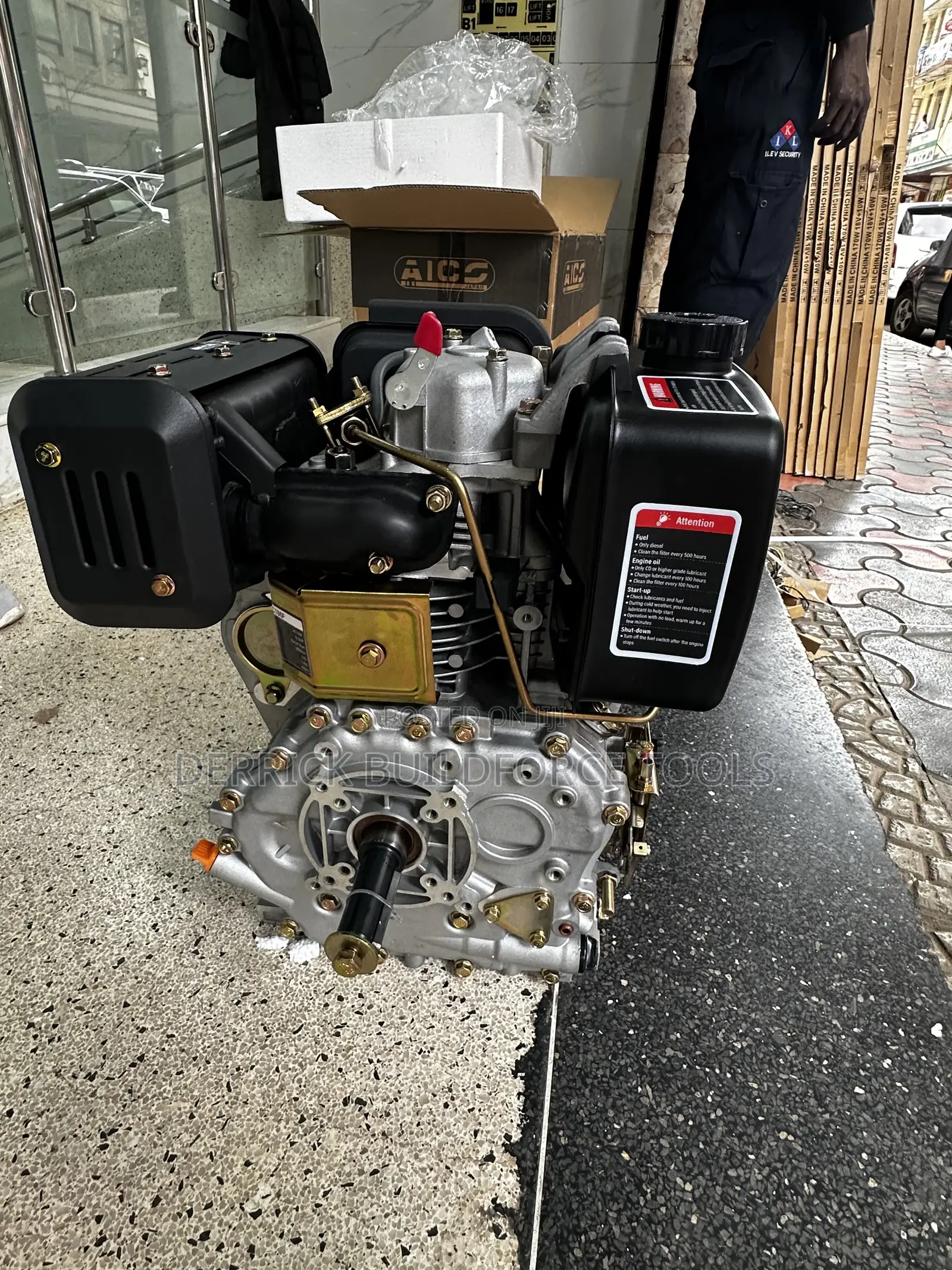 Aico 10Hp Air Cooled Diesel Engine