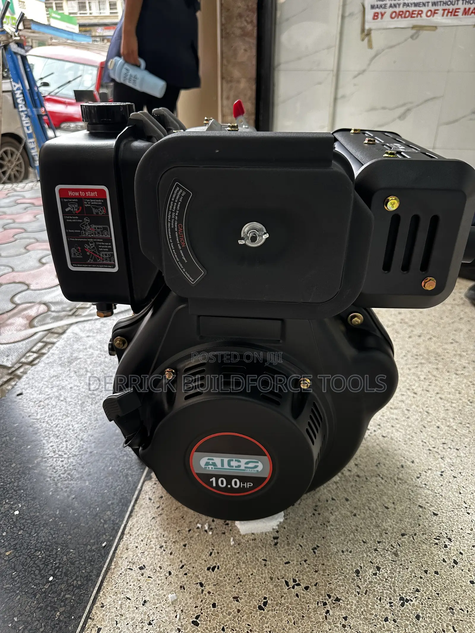 Aico 10Hp Air Cooled Diesel Engine